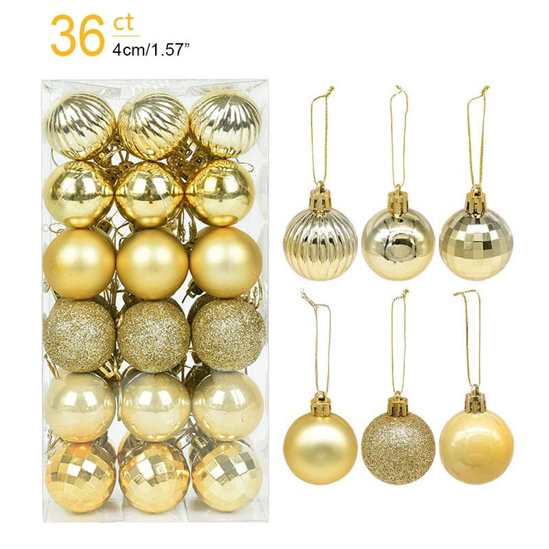 1box Christmas Balls for your Christmas Tree