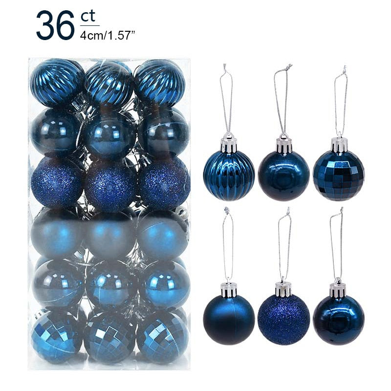 1box Christmas Balls for your Christmas Tree