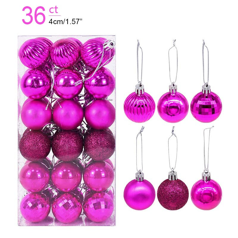 1box Christmas Balls for your Christmas Tree