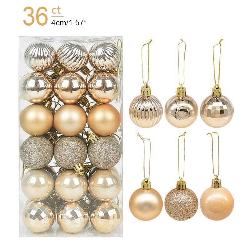 1box Christmas Balls for your Christmas Tree