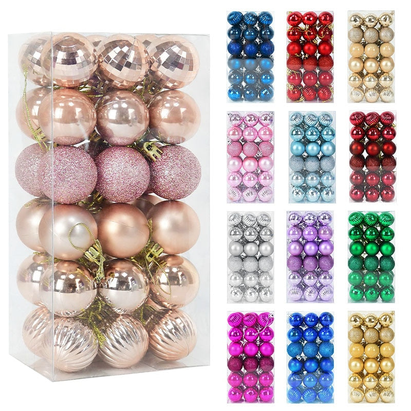 1box Christmas Balls for your Christmas Tree