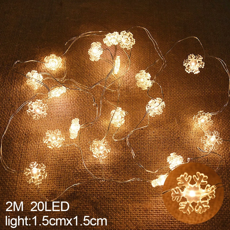 Snowflake LED Light Christmas Decorations