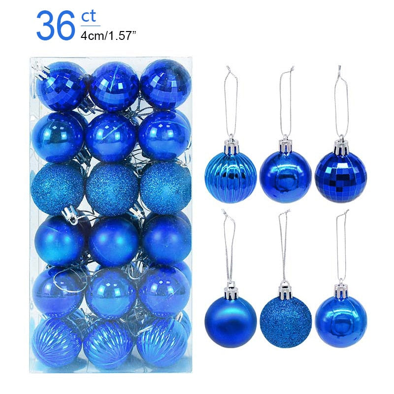 1box Christmas Balls for your Christmas Tree