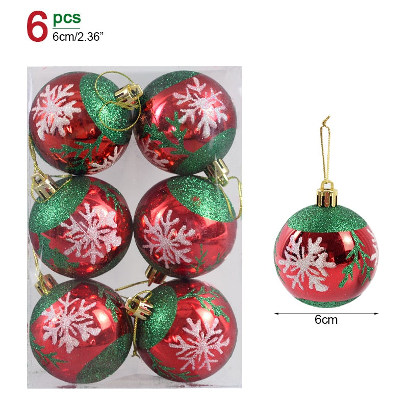 1box Christmas Balls for your Christmas Tree