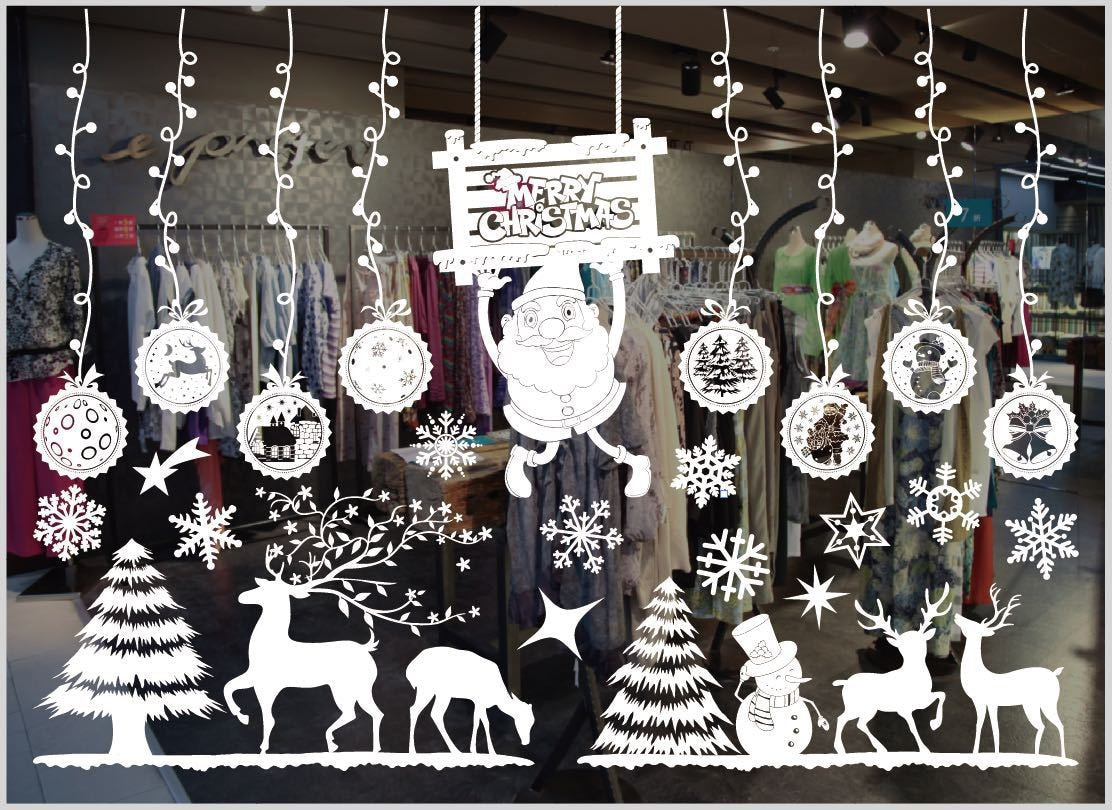 Christmas Window Stickers