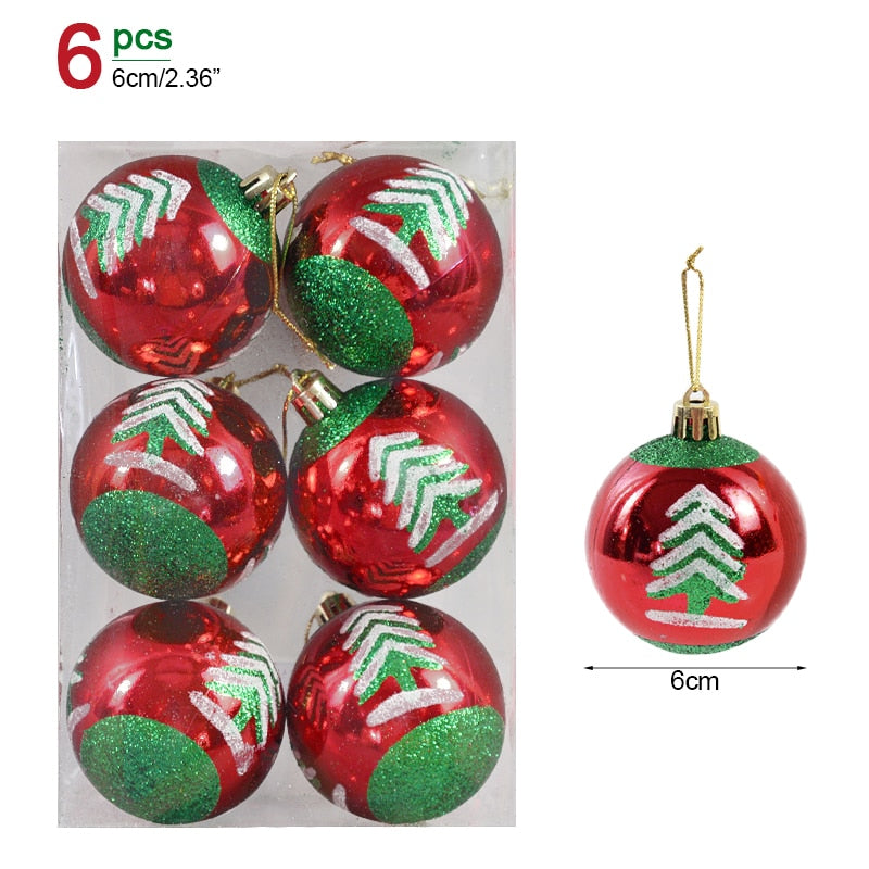 1box Christmas Balls for your Christmas Tree