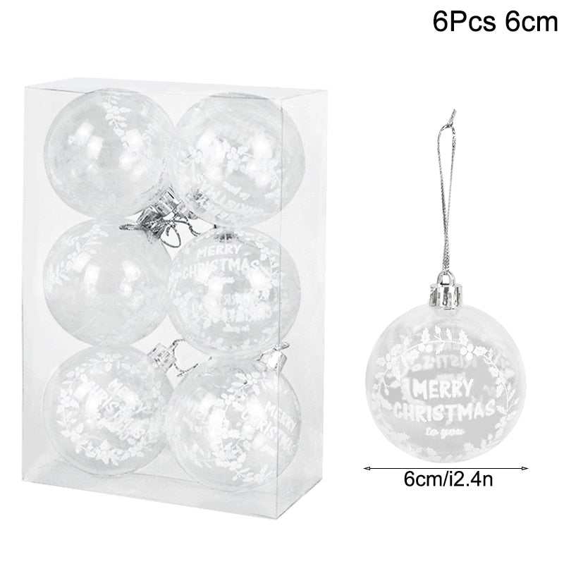 1box Christmas Balls for your Christmas Tree