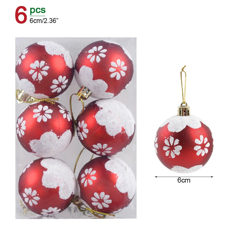 1box Christmas Balls for your Christmas Tree