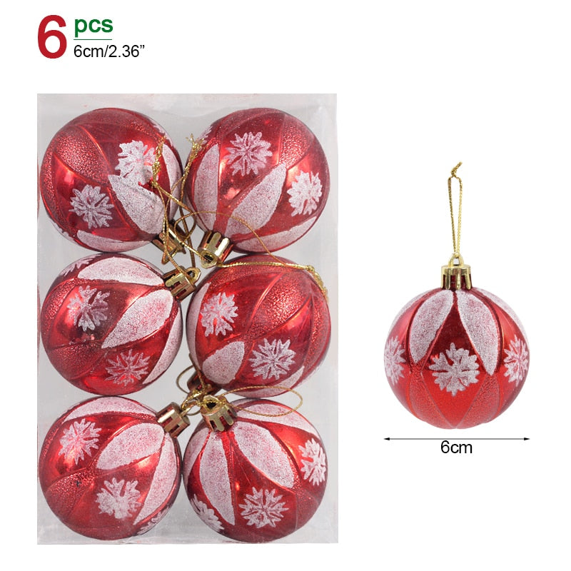 1box Christmas Balls for your Christmas Tree