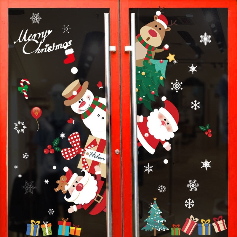 Christmas Window Stickers