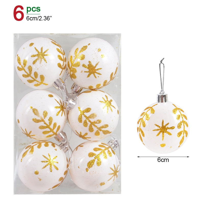 1box Christmas Balls for your Christmas Tree