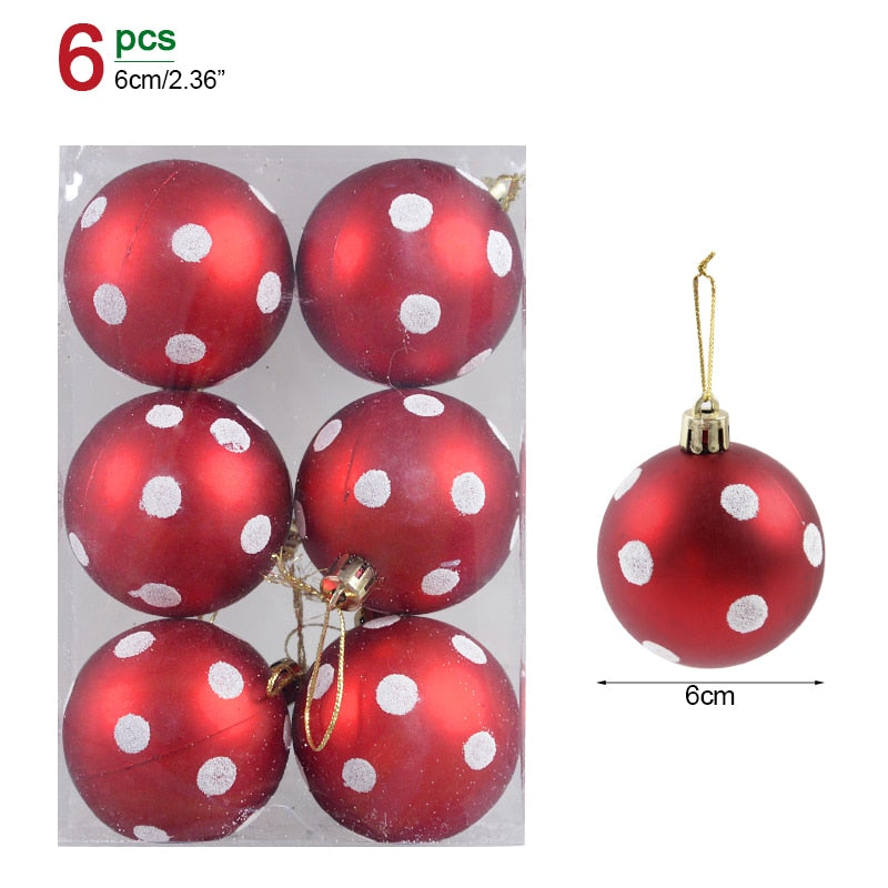 1box Christmas Balls for your Christmas Tree