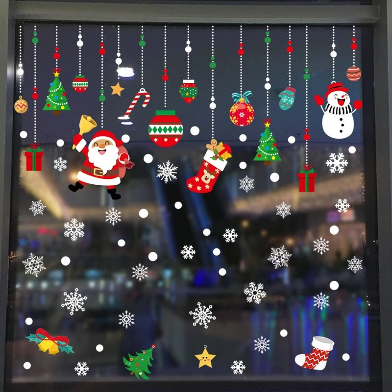 Christmas Window Stickers