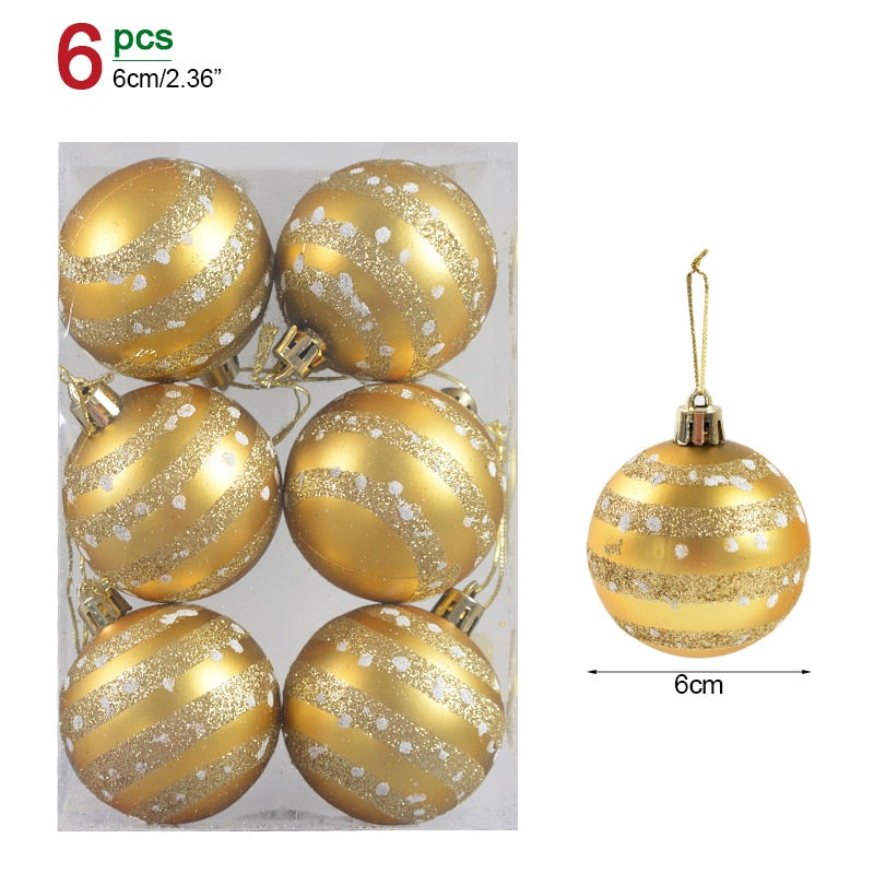 1box Christmas Balls for your Christmas Tree